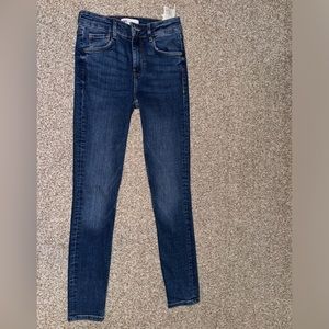 Zara Super Skinny Cropped Jeans